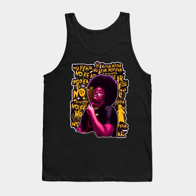 No Fear Tank Top by Glass Table Designs